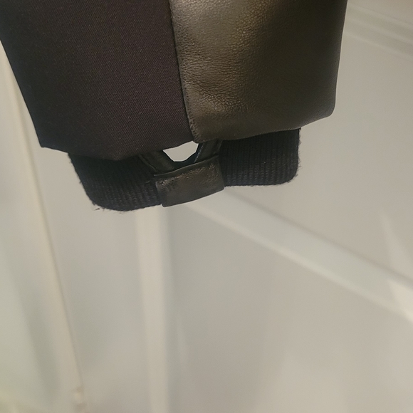 Rudsak down, leather bomber jacket - Picture 7 of 9